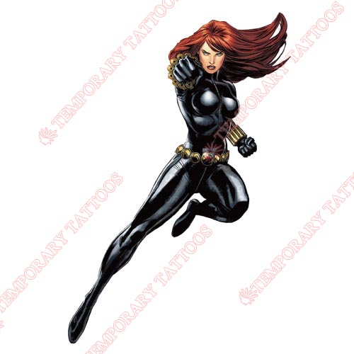 Black Widow Customize Temporary Tattoos Stickers NO.453 Black Widow Customize Temporary Tattoos Stickers NO.453